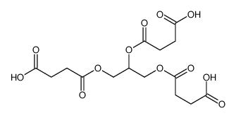 4-[2,3-bis(3-carboxypropanoyloxy)propoxy]-4-oxobutanoic acid Structure