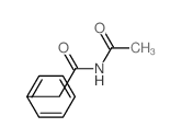 Benzeneacetamide,N-acetyl- Structure