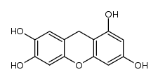xanthene-1,3,6,7-tetraol结构式