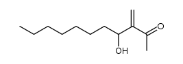 4-hydroxy-3-methyleneundecan-2-one Structure