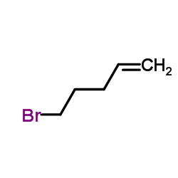 1-bromo-4-pentene Structure