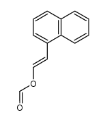 (E)-2-(naphthalen-1-yl)vinyl formate Structure