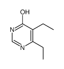 5,6-diethyl-1H-pyrimidin-4-one Structure