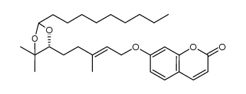 (R)-6',7'-marmin decanal acetal结构式