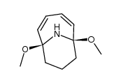 1,6-dimethpoxy-10-azabicyclo[4.3.1]deca-2,4-diene结构式