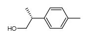 (R)-(+)-2-(4-methylphenyl)propanol结构式