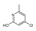 4-氯-6-甲基吡啶-2-醇结构式