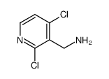 1-(2,4-Dichloro-3-pyridinyl)methanamine Structure