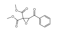 dimethyl 3-benzoyloxirane-2,2-dicarboxylate结构式