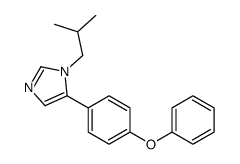 1-(2-methylpropyl)-5-(4-phenoxyphenyl)imidazole Structure