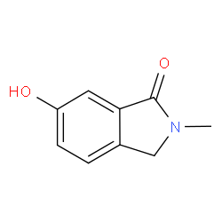 6-Hydroxy-2-methylisoindolin-1-one Structure