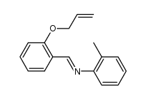 N-(2-allyloxybenzylidene)-2-methylbenzenamine Structure