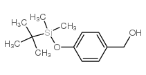 4-[[(1,1-二甲基乙基)二甲基甲硅烷基]氧基]-苯甲醇结构式