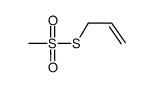甲硫基磺酸烯丙酯结构式