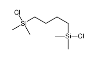 chloro-[4-[chloro(dimethyl)silyl]butyl]-dimethylsilane结构式