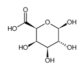 β-D-galacturonic acid Structure