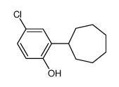 4-chloro-2-cycloheptylphenol结构式