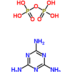 三聚氰胺焦磷酸盐结构式