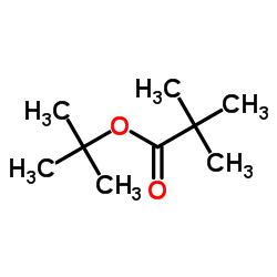 特戊酸叔丁酯结构式