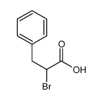 2-BROMO-3-PHENYL-PROPIONIC ACID Structure