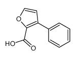 3-苯基呋喃-2-羧酸结构式