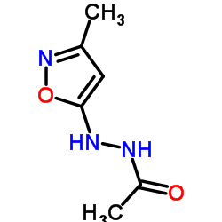 Acetic acid, 2-(3-methyl-5-isoxazolyl)hydrazide (9CI)结构式