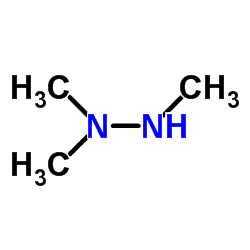 1,1,2-Trimethylhydrazine Structure