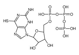 6-thioguanosine 5'-triphosphate Structure