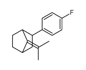 3-(4-fluorophenyl)-7-propan-2-ylidenebicyclo[2.2.1]heptane Structure