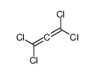 1,1,3,3-tetrachloropropa-1,2-diene结构式