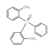 1-methyl-2-[(2-methylphenyl)-phenyl-phosphoryl]benzene结构式