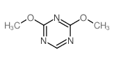 1,3,5-Triazine,2,4-dimethoxy- structure