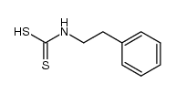 phenethyl-dithiocarbamic acid Structure