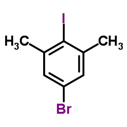 5-Bromo-2-iodo-m-xylene structure