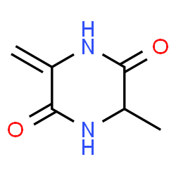 2,5-Piperazinedione,3-methyl-6-methylene-(9CI) Structure