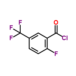 2-Fluoro-5-(trifluoromethyl)benzoyl chloride Structure
