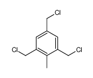 1,3,5-tris(chloromethyl)-2-methylbenzene结构式