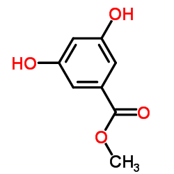 3,5-二羟基苯甲酸甲酯结构式