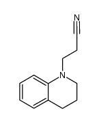 N-(β-cyanoethyl)-1,2,3,4-tetrahydroquinoline Structure
