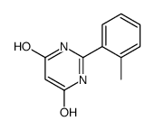 6-HYDROXY-2-(2-METHYLPHENYL)-4(3H)-PYRIMIDINONE结构式
