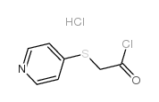 4-吡啶巯基乙酰氯盐酸盐结构式