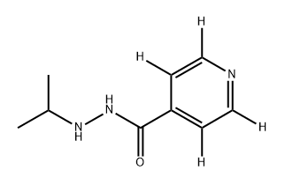 异丙烟肼 d4结构式