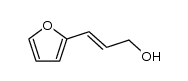 (E)-3-(2-furanyl)-2-propen-1-ol结构式