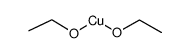 乙醇铜(II)结构式