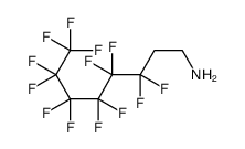3,3,4,4,5,5,6,6,7,7,8,8,8-Tridecafluorooctylamine结构式