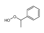 1-hydroperoxyethylbenzene结构式