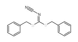 氰基碳亚氨基二硫代二苄酯结构式