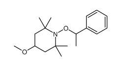 4-甲氧基-2,2,6,6-四甲基-1-(1-苯基乙氧基)哌啶结构式