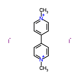 1,1'-Dimethyl-4,4'-bipyridinium diiodide Structure