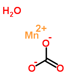 Manganese(2+) carbonate hydrate (1:1:1) Structure